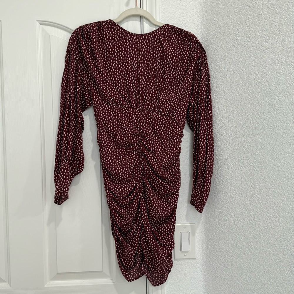 Women’s printed long sleeve dress